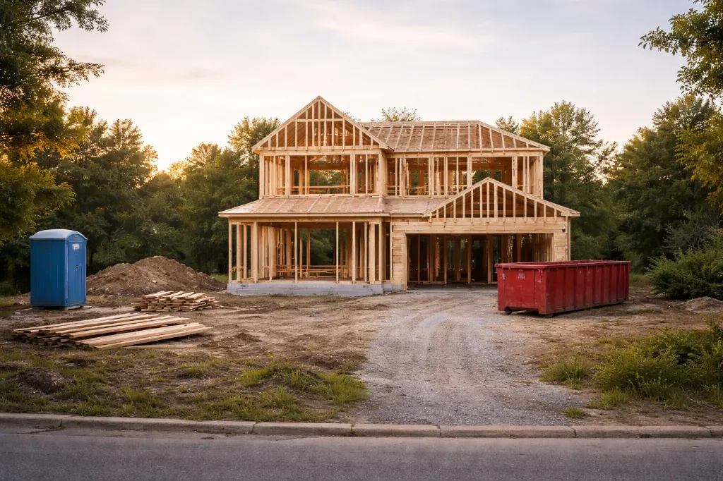 Development during structural framing